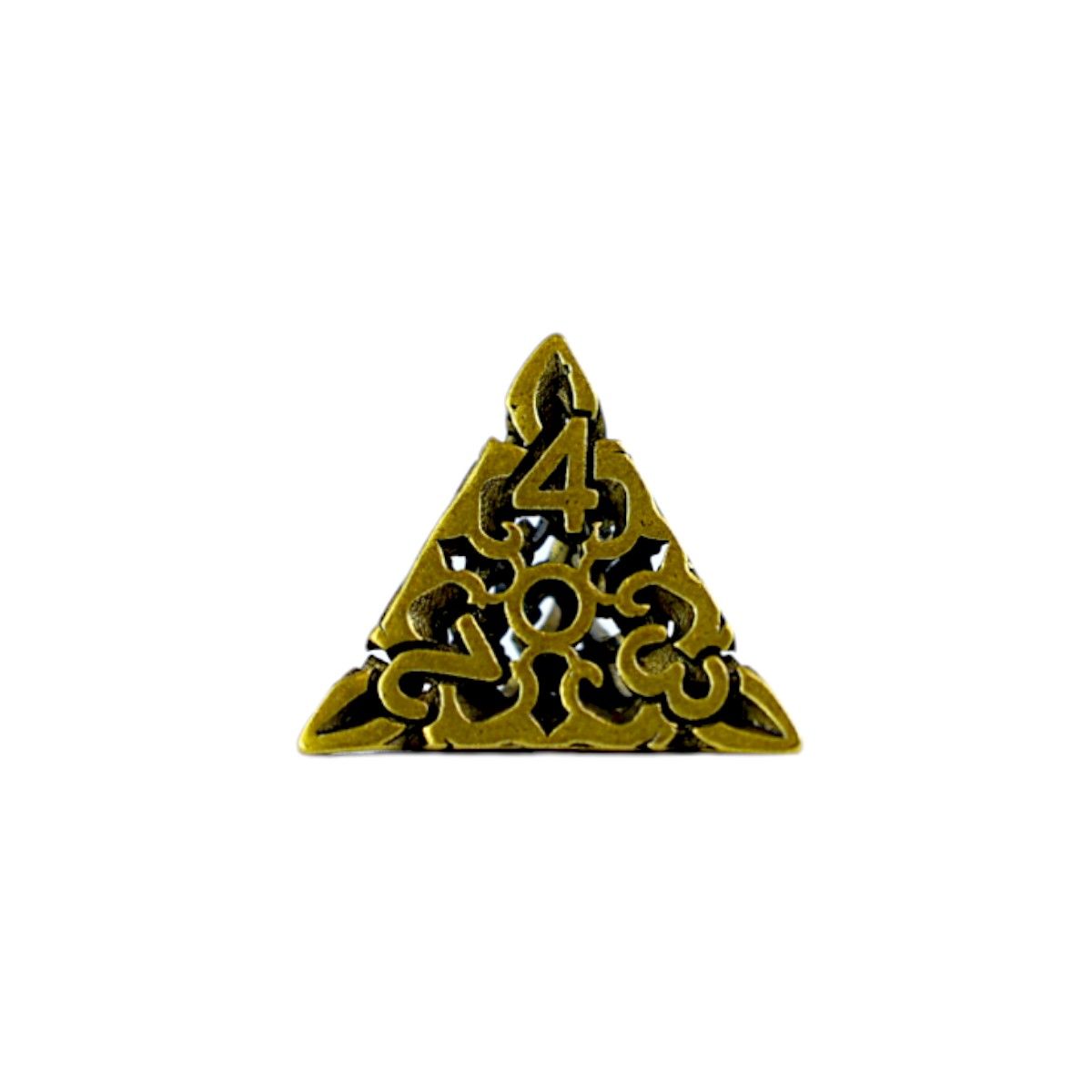 Dice RPG Set : Hollow Celtic - Ancient Bronze